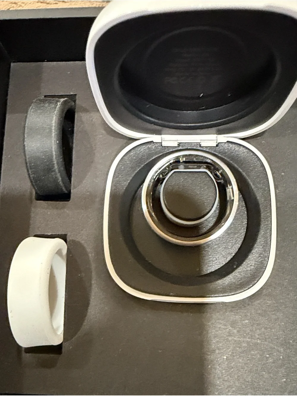 QALO QRNT Slim Smart Ring — Silver
